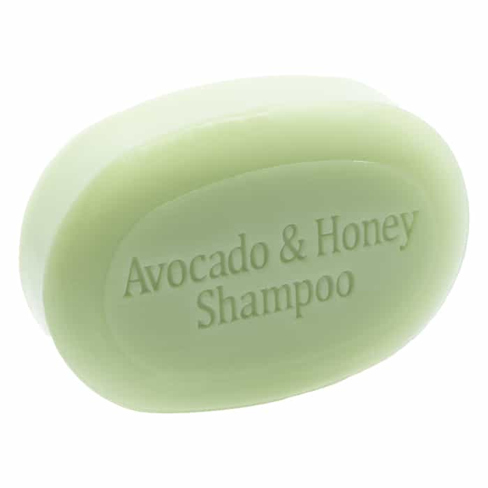 Barre de shampoing à l'avocat et au miel 