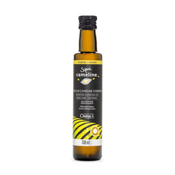 signé cameline huile torréfiée pressée froid oméga-3 cuisine gastronomique  produit Québec
