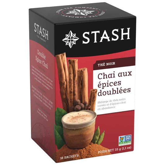Thé noir Chai aux Épices Doublées