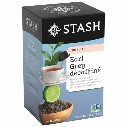 Thé noir Earl Grey décaféiné