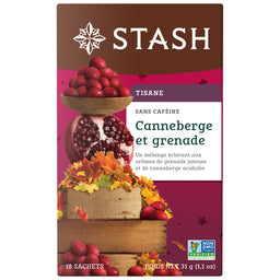 Cranberry pomegranate herbal tea