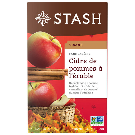 Tisane de cidre de pomme à l’érable