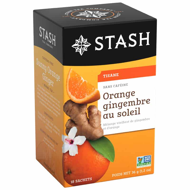 Tisane Orange Gingembre au soleil