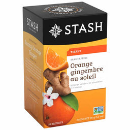 Tisane Orange Gingembre au soleil