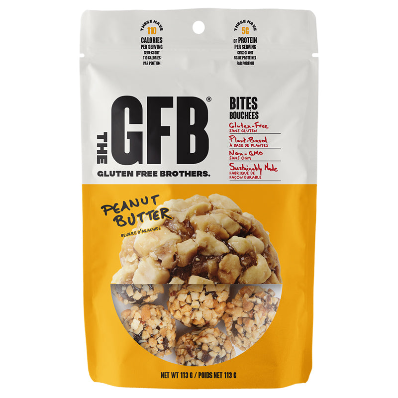 Bouchées GFB au beurre d'arachide