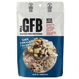Bouchées GFB au chocolat noir et amandes