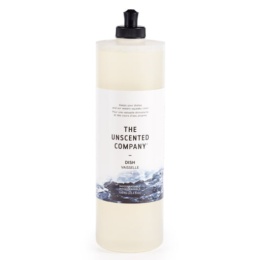The unscented company Liquide à vaisselle Dishwashing liquid
