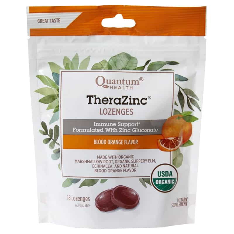 Therazinc Lozenges - Blood orange