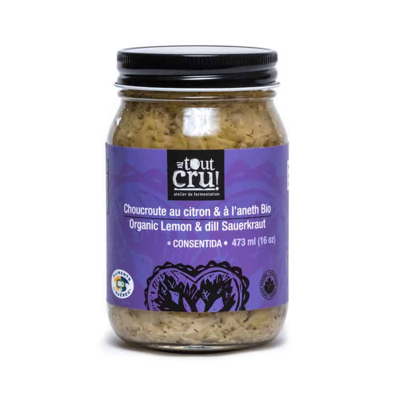 Consentida-Choucroute au citron et à l'aneth Bio