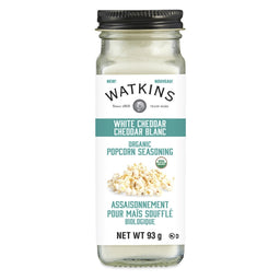 Watkins Assaisonnement Pour Maïs Soufflé Au Cheddar Blanc Bio 