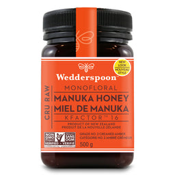 Wedderspoon miel de manuka kfactor 16