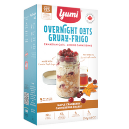 Gruau-frigo Canneberge-érable