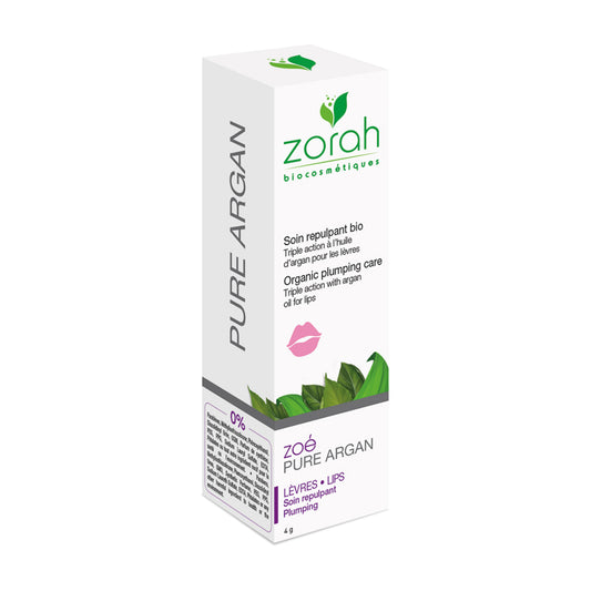 Zorah Zoé – Soin Repulpant Bio Triple Action Pour Les Lèvres À l'huile d'argan